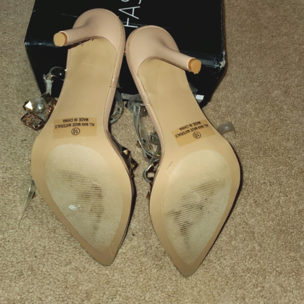 Clear Studded Pump - image 2